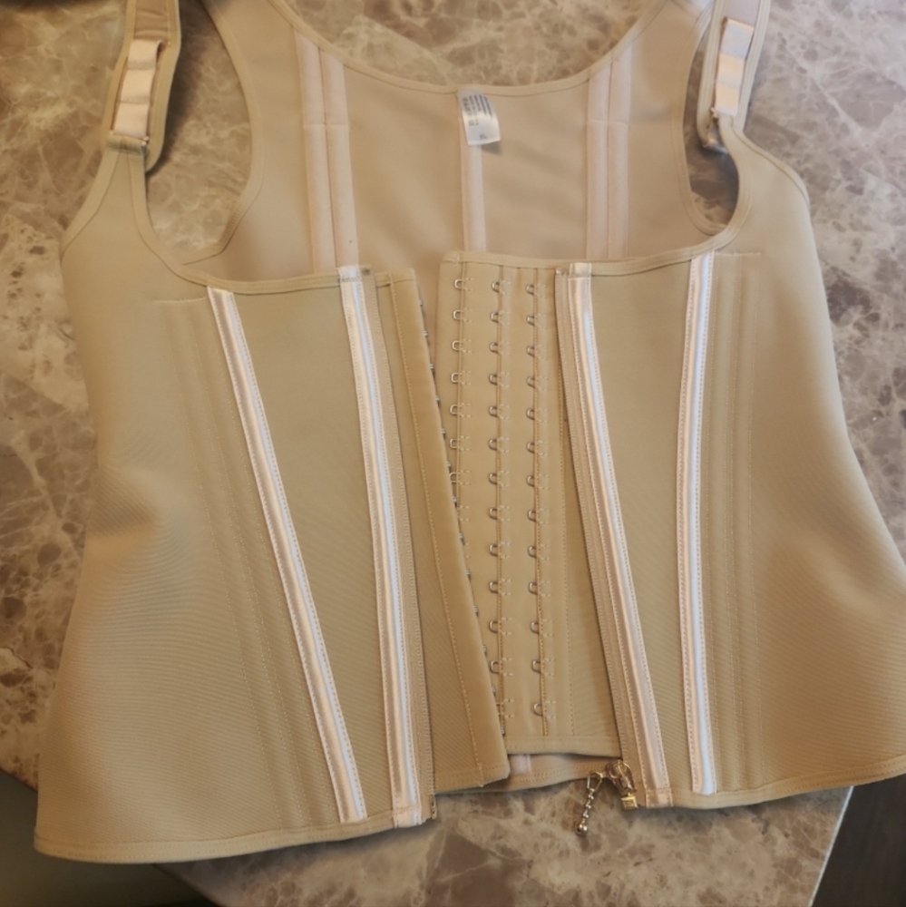 Beige Waist Trainer Corset